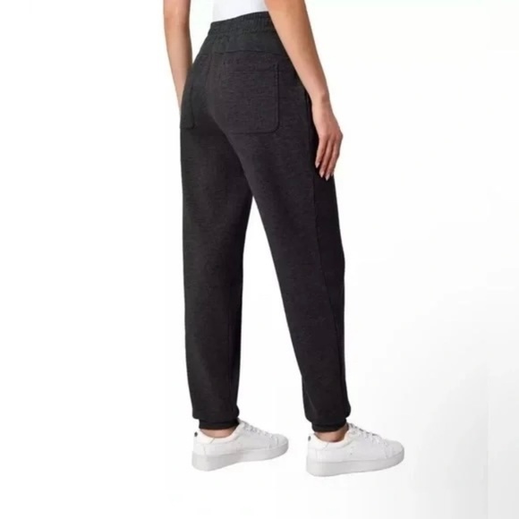 Mondetta Ladies’ Fleece Joggers, Heathered Black/Dark Gray, Small, NWT - Picture 2 of 15